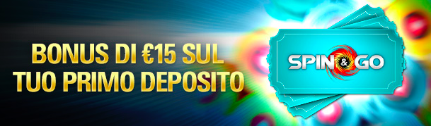 pokerstars 15 euro bonus deposito spin go