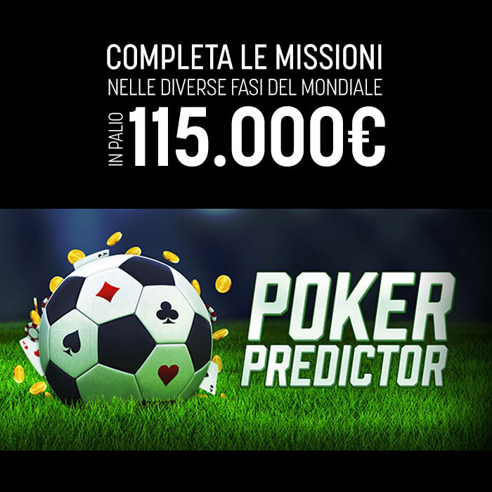 Snai mette in palio 115.000€ con Poker Predictor